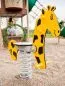 Preview: Federwipptier Giraffe auf einem Spielplatz Preview: Federwipptier Giraffe auf einem Spielplatz